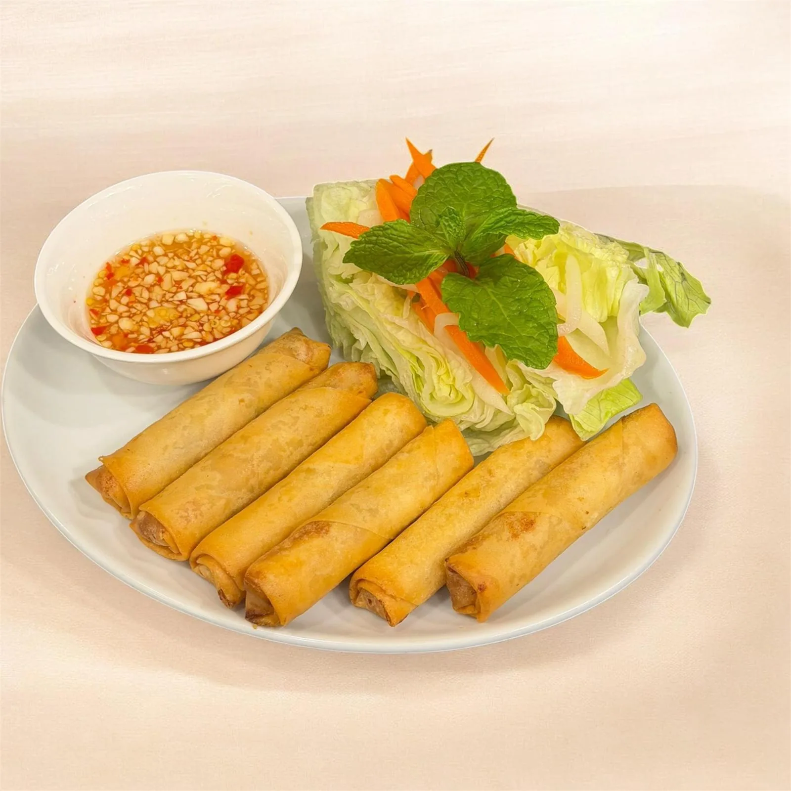 Prawn & Pork Spring Rolls