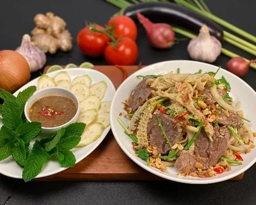 Shredded Beef Salad
